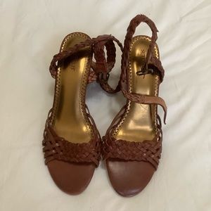 Seychelles wedge sandals braIded straps